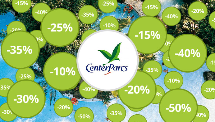 center parcs kortingscodes, acties en aanbiedingen