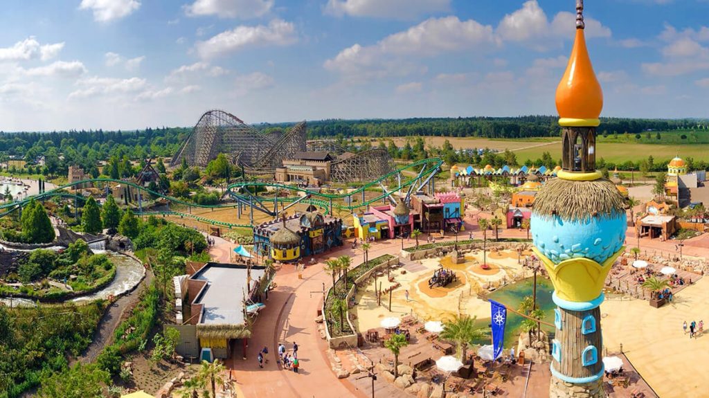 attractiepark toverland in sevenum vlak bij center parcs meerdal en limburgs peel