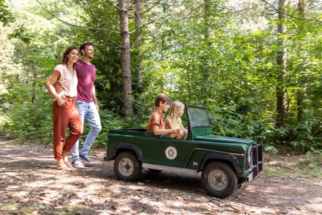 centerparcs kids safari elektrische jeep