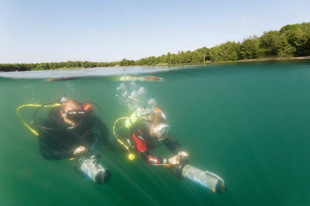 leren duiken in centerparcs