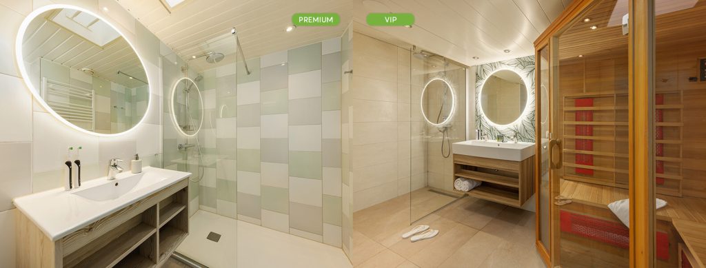 premium vs vip badkamer