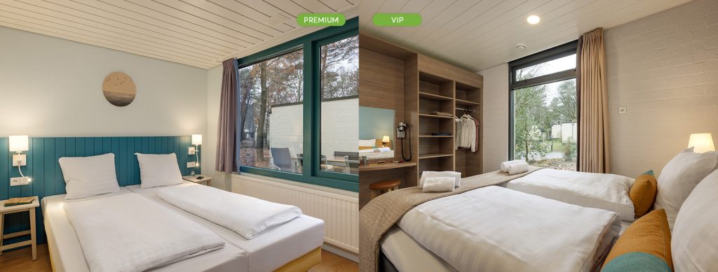 premium vs vip slaapkamer