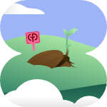 friends welkom badge