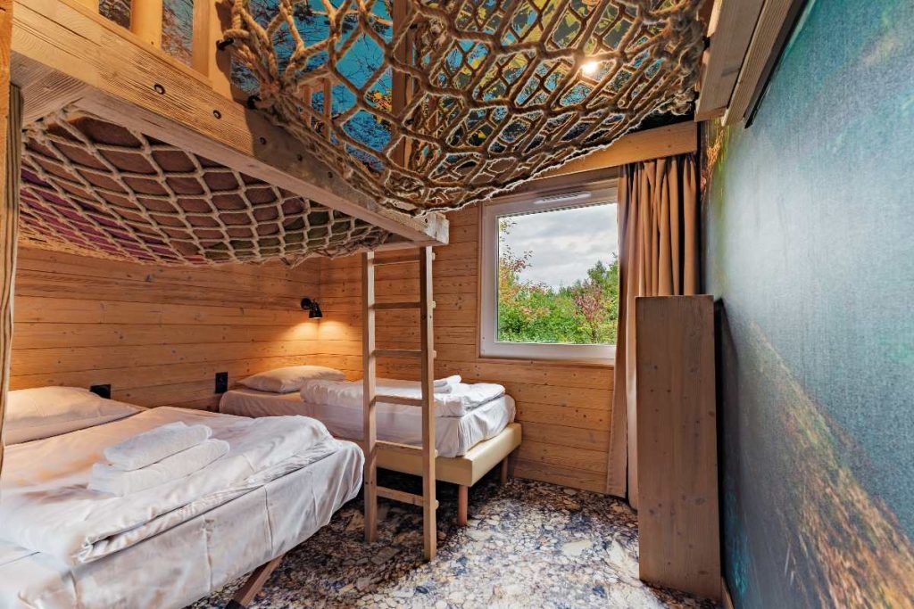 kinderkamer in avontuur bungalow centerparcs