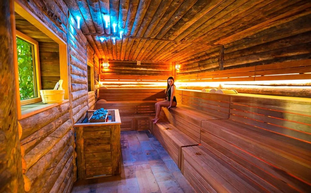 sauna in spa deep nature center parcs allgau